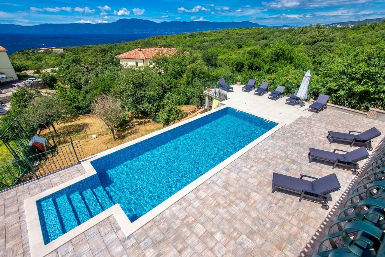 Luxury Apartments Kostrena With Pool Exterior photo